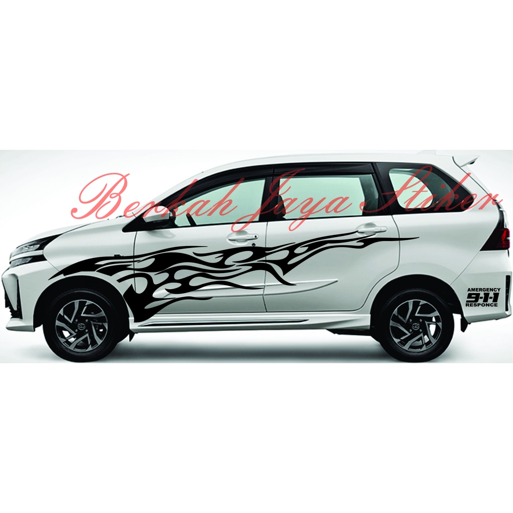 Jual Promo Stiker Mobil Cutting Stiker Avanza Stiker Tribal Stiker Avanza Stiker Semu Jenis