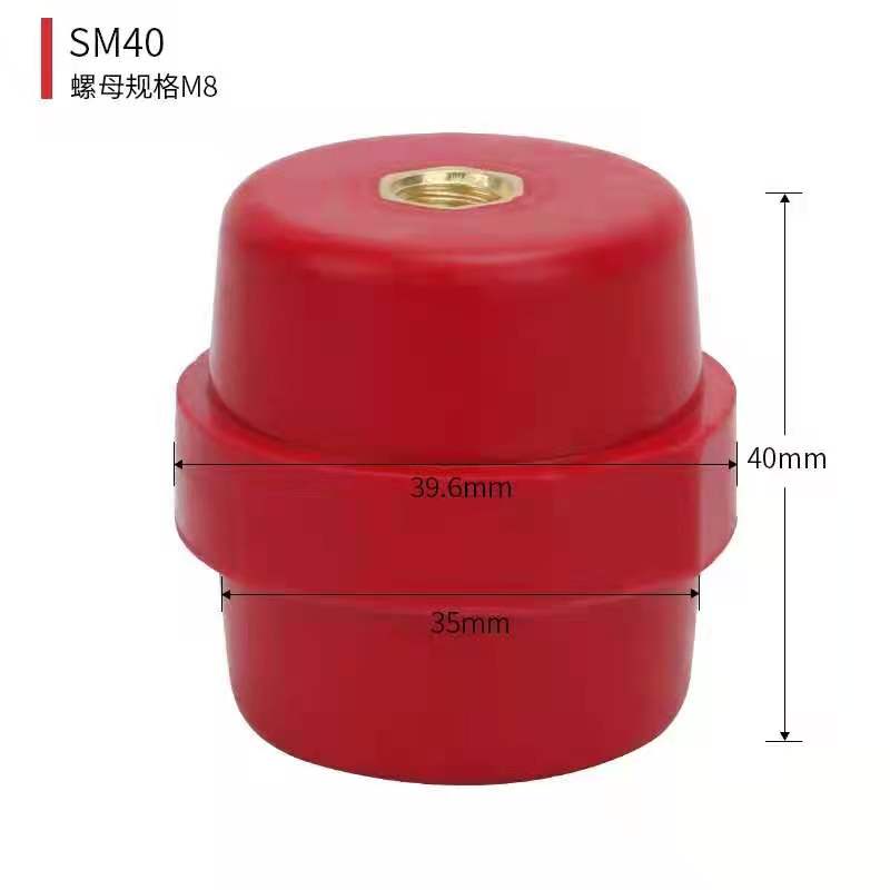 Isolator Busbar SM 40-8 Merah