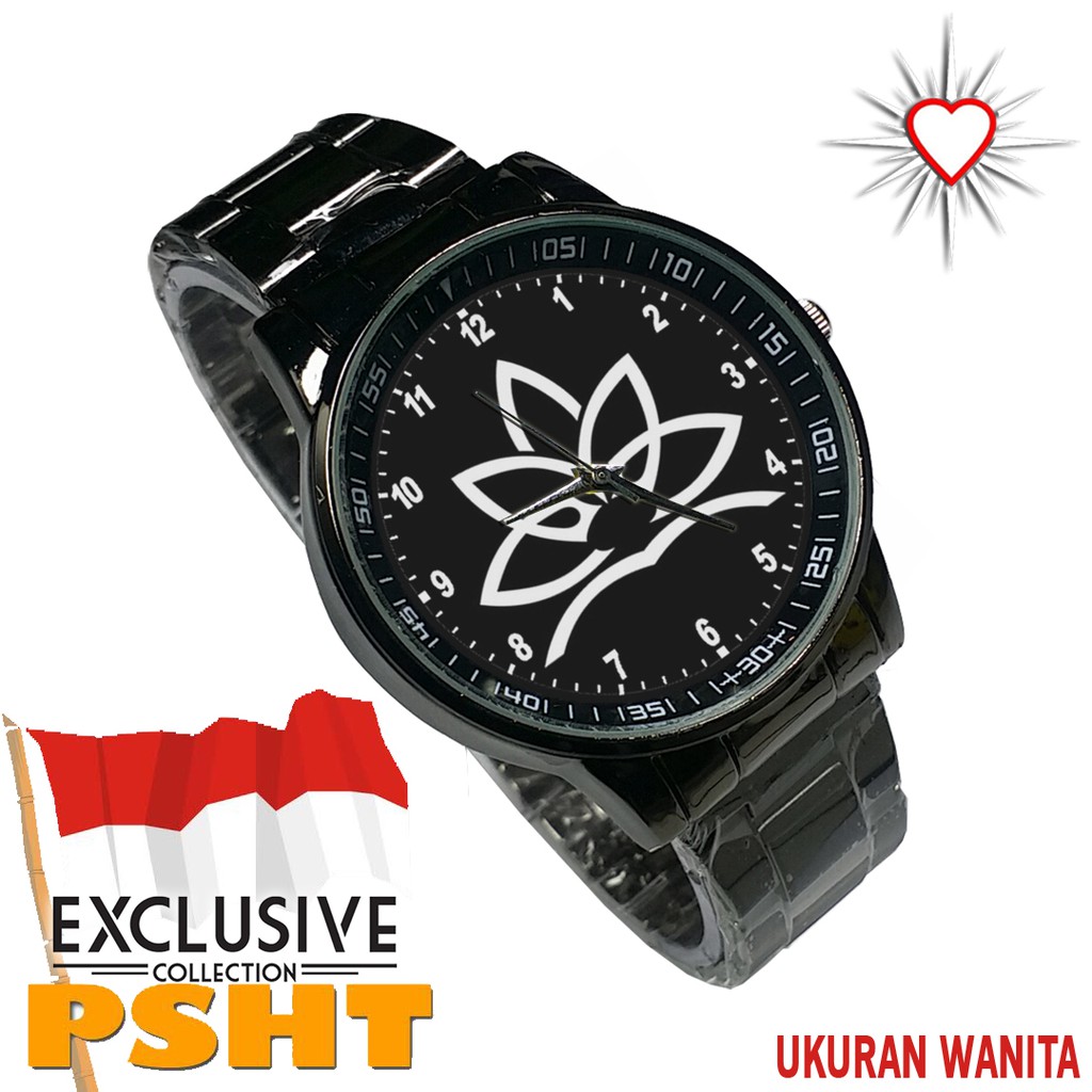 JamTangan PSHT - Persaudaraan Setia Hati Terate (Sepasang/Ukuran Pria/Wanita) Motif 13