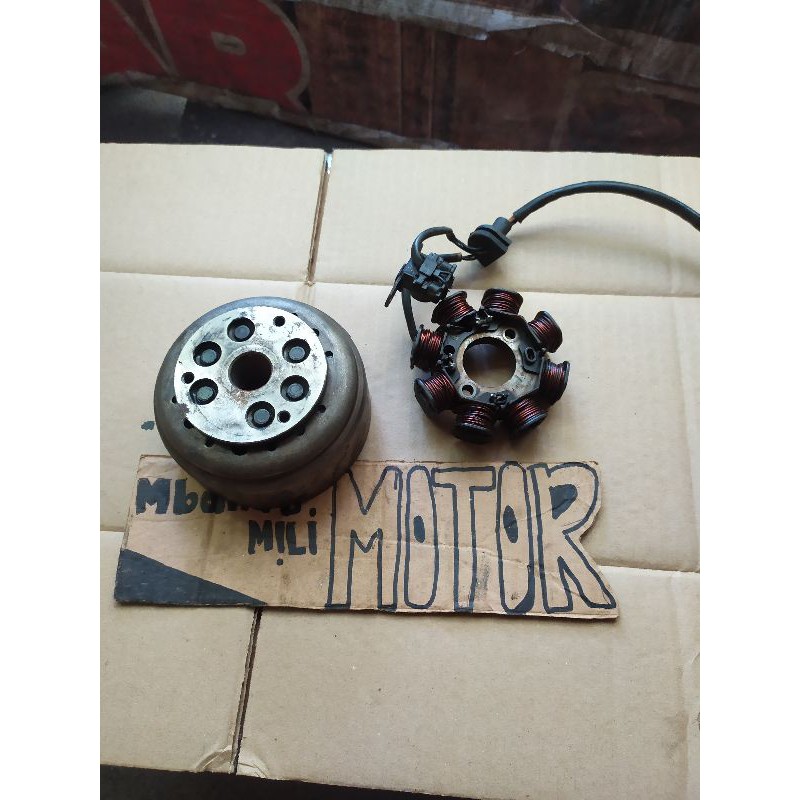 mahnet spul pengapian suzuki smash 110 smash lama