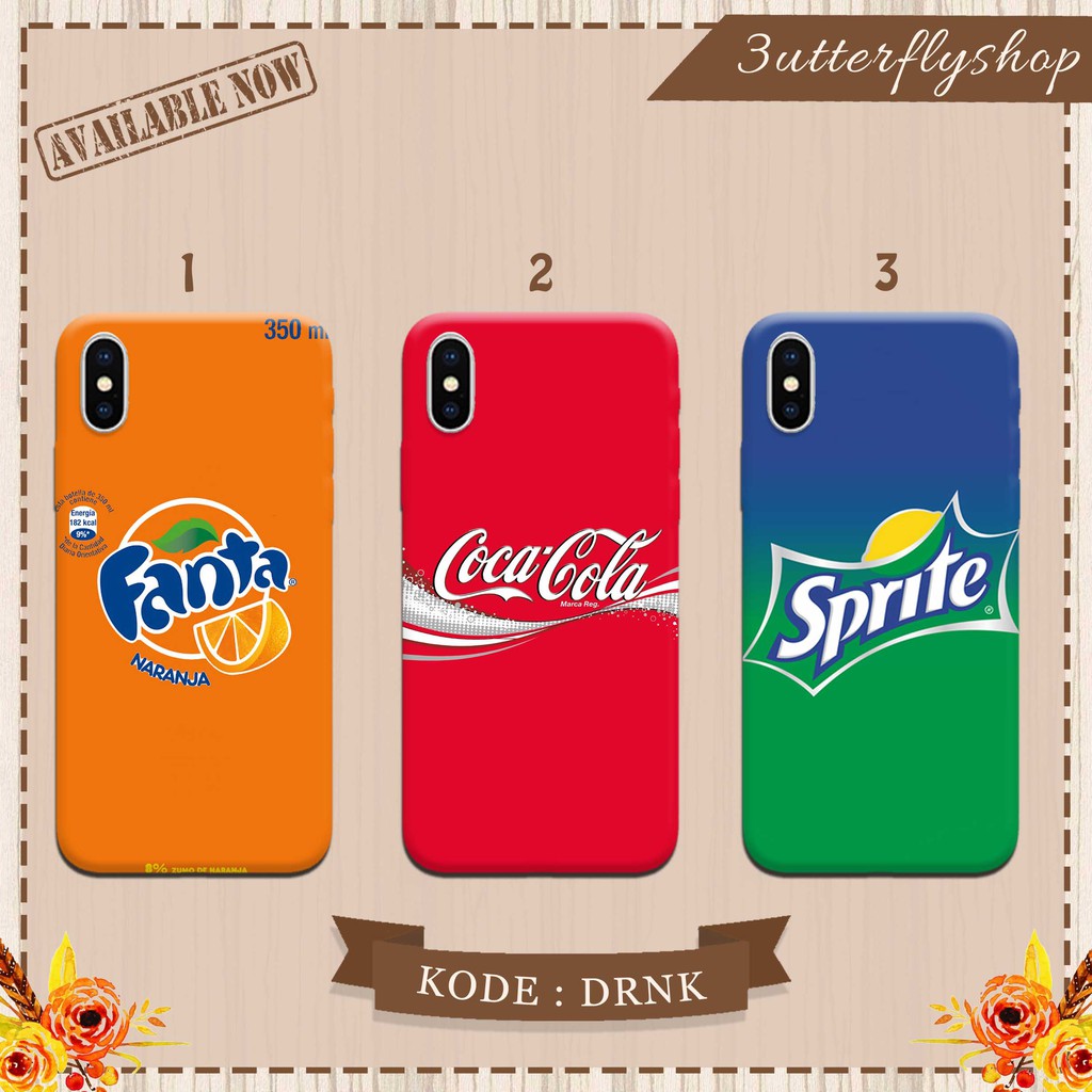 [SILIKON] Drink case Oppo Vivo Realme Redmi Xiaomi Samsung iphone asus meizu