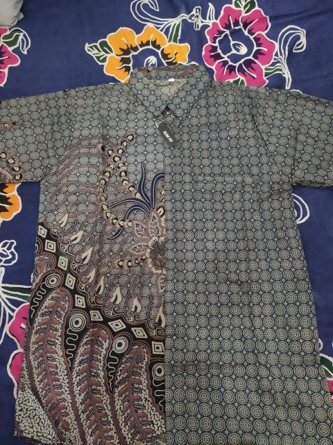 Agrapana Batik Slim Fit Batik Premium Kemeja Baju Batik Pria Lengan Panjang Slimfit Modern Rajata