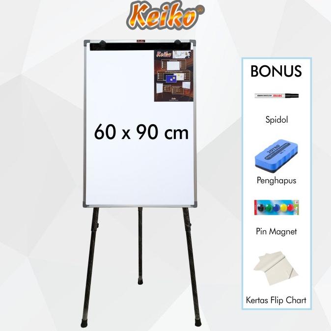 

Flip Chart / Flipchart / Papan Presentasi Keiko 60 x 90 cm