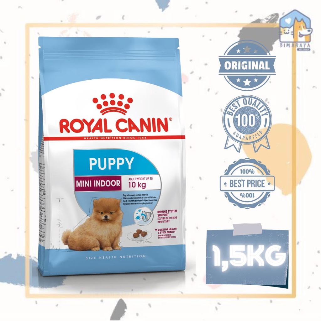 ROYAL CANIN MINI INDOOR PUPPY 1,5KG FRESHPACK