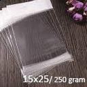 

Dikirim Hari ini ( Size 15x27 Cm ) Plastik OPP Seal Lubang Bening Transparan