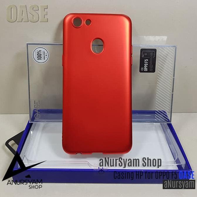 Casing HP Silikon OASE Casing OPPO F5 / Softcase anursy44 Diminati Banget