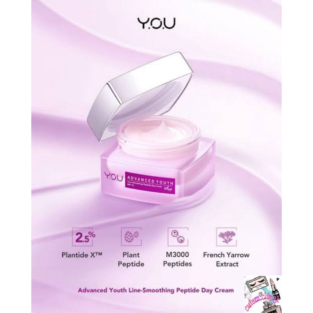 ☃️Cutezz_Ching1☃️YOU Advanced Youth Line Smoothing Peptide Day Cream 30g