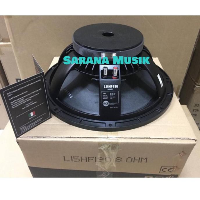 Speaker Komponen RCF L15 HF 190 L15HF190 Woofer RCF L15HF190 15 Inch
