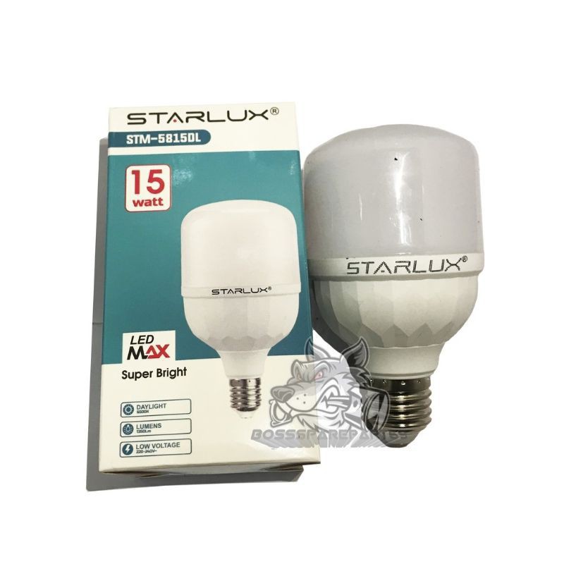 LAMPU STARLUX LED BOHLAM LED MAX BOHLAM LAMPU RUMAH KAMAR 5W-50W