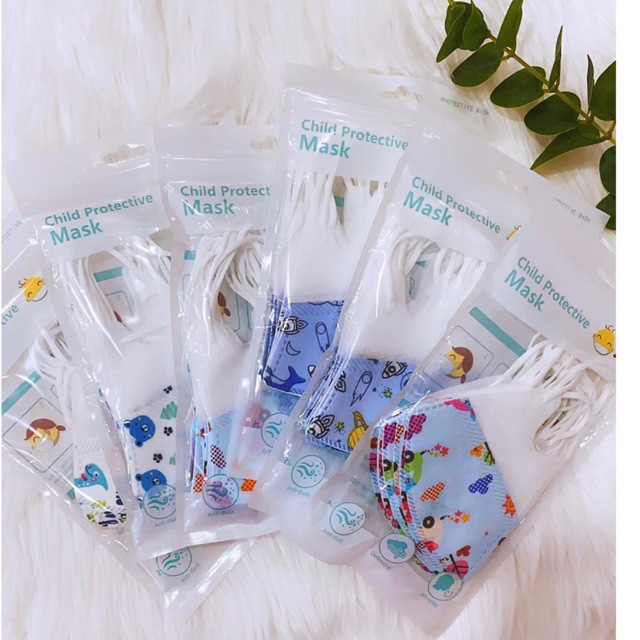 AZ Duckbill Masker Anak 3ply Mask Karakter Motif Duckbill isi 10pcs Premium Quality