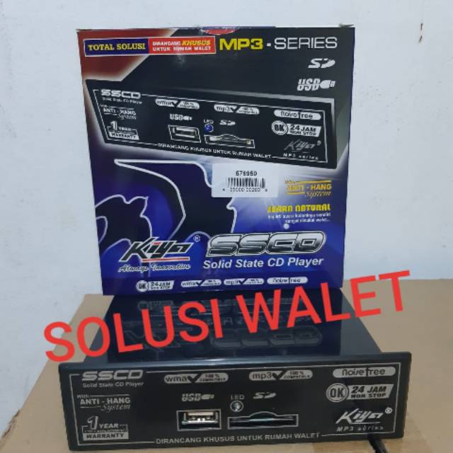 SSCD KIYA MP3 PLAYER untuk ampli walet rakitan