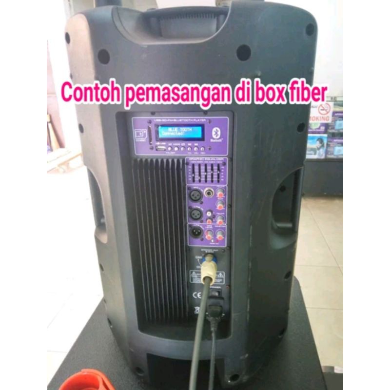 Power kit Mesin speaker active usb sd Bluetooth dan EQUALISER