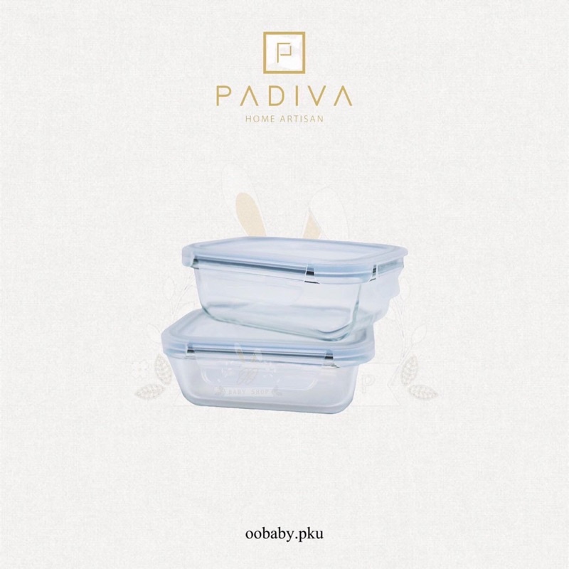 padiva glassbox food &amp; multipurpose storage