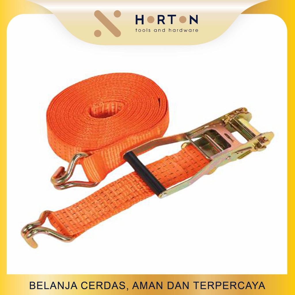 HASSTON Rachet Tie Down / Tali Pengikat Barang Truk Barang Truk Bak