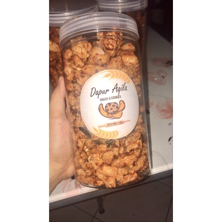

Basreng daun jeruk murah high quality homemade kemasan toples