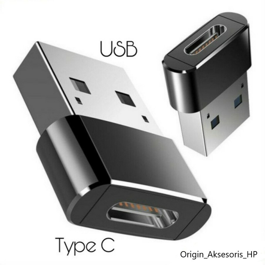 USB OTG Male to Type C Female Adapter Interface Converter ConnectorDC