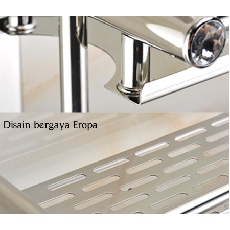 RAK HANDUK DINDING KAMAR MANDI