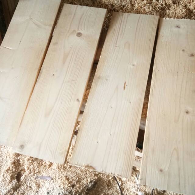 PAPAN KAYU JATI BELANDA 120X20X2