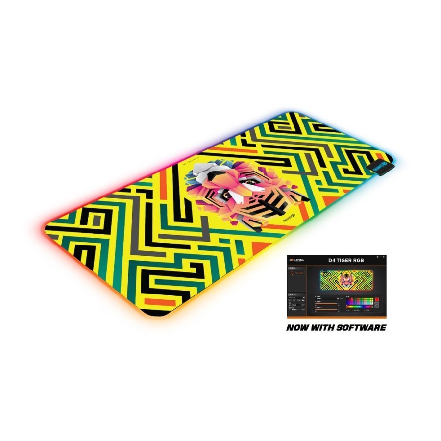 Digital Alliance D4 Tiger RGB Cloth XL Gaming Mousepad