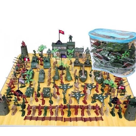 mainan tentara set military perang tank benteng tas ransel soldier