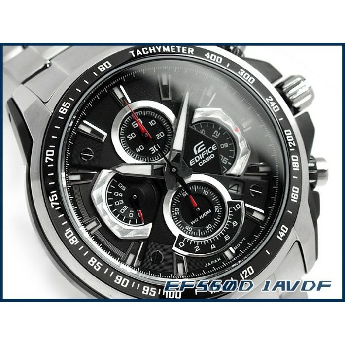 Jam Tangan Pria Merk CASIO EDIFICE Type EF 560 Original BM