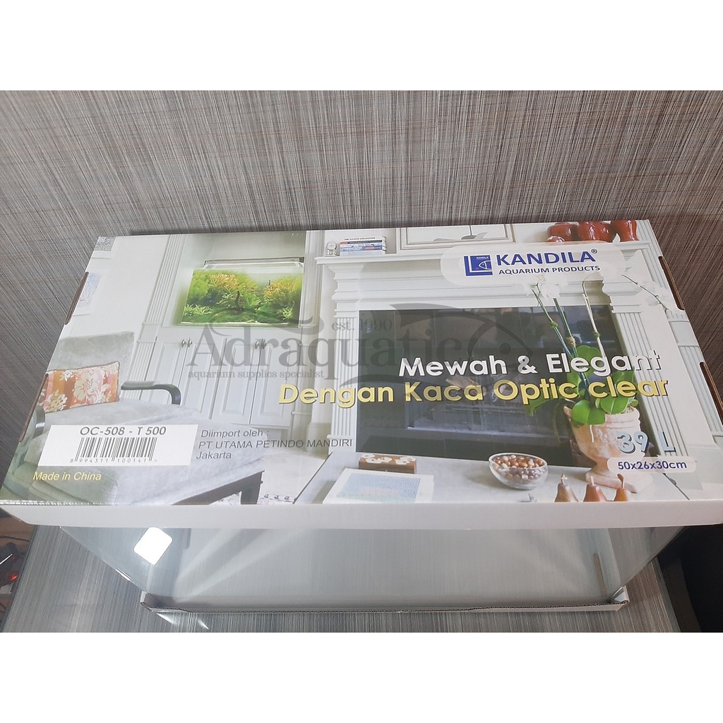 Aquarium Optic Clear 500 Uk 50x33x33 Cm 39 Ltr Kaca Optik Kandila Iglass Glass Shopee Indonesia Aquarium optic clear bandung