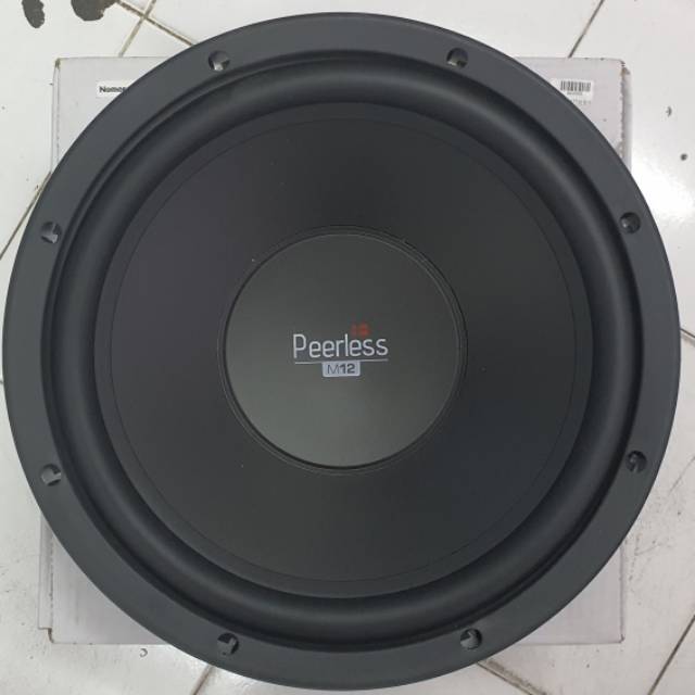 SUBWOOFER PEERLESS by CELLO AUDIO 12 inch M12MK2, Double/ Dual Coil 4 Ohm