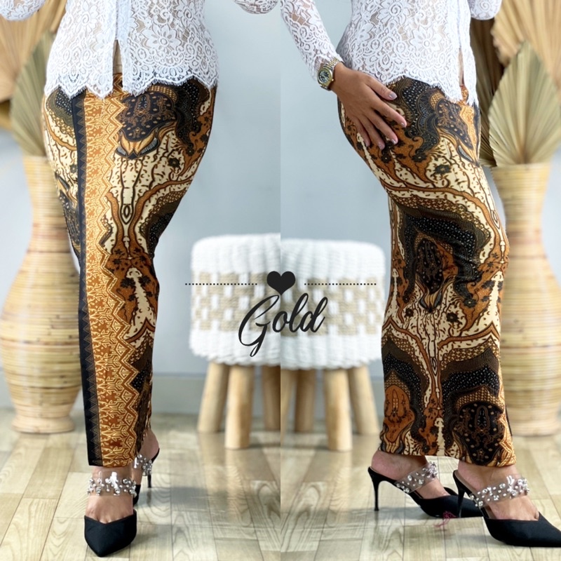 kamen jadi moscrep batik bali set selendang by Etnicjaya