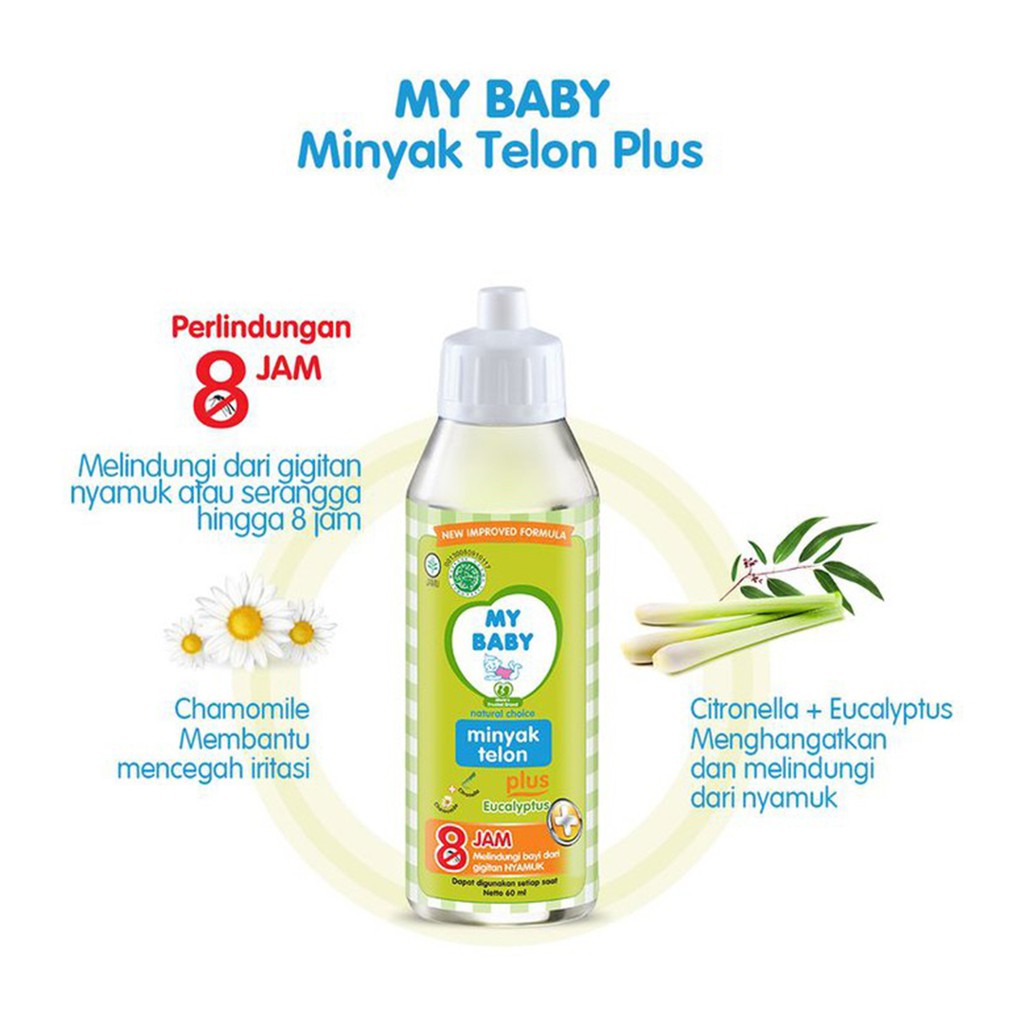 My Baby Minyak Telon Plus 30ml