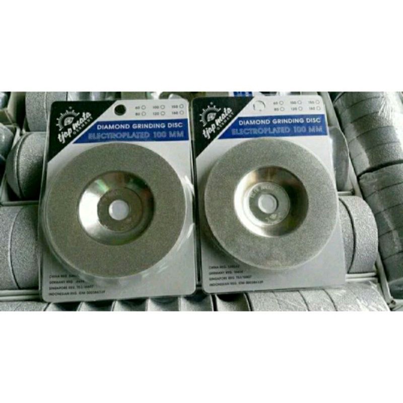 Mata gurinda bepel granit 4 inch tjap mata griding Wheel mata grinda batu grinda batu