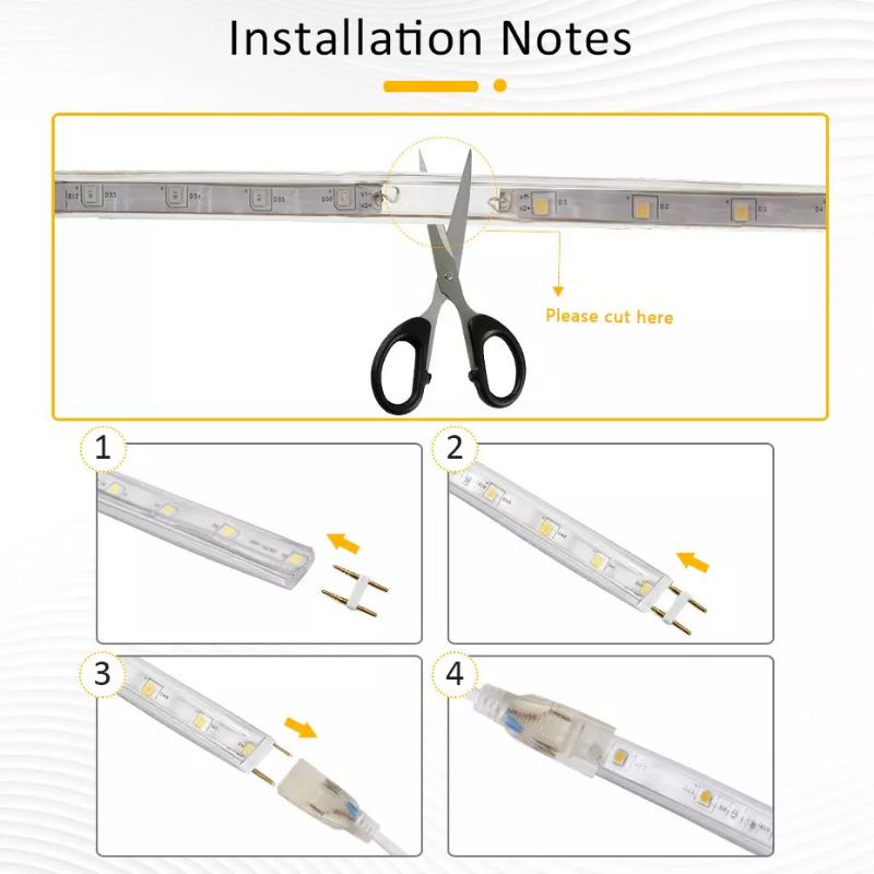 PAKET LAMPU LED STRIP SELANG KOTAK SMD 5050 1M 2M 3M 4M 5M - 1 2 3 4 5 6 7 5 METER HIAS PUTIH KUNING MERAH BIRU HIJAU PINK OUTDOOR HIAS PLAFON CEILING KAMAR TIDUR MINIMALIS LED SNI EMICO 220V