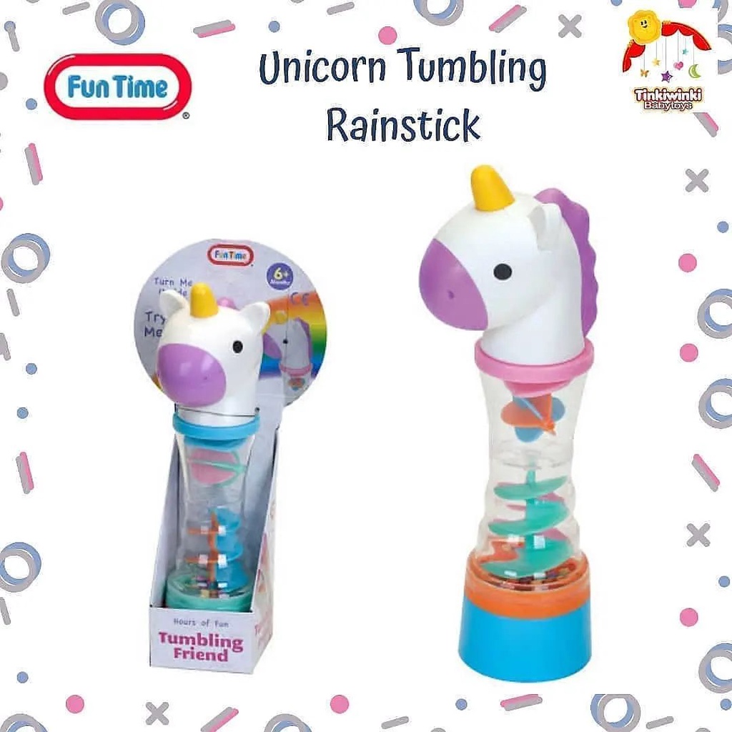 FUNTIME UNICORN TUMBLING RAINSTICK