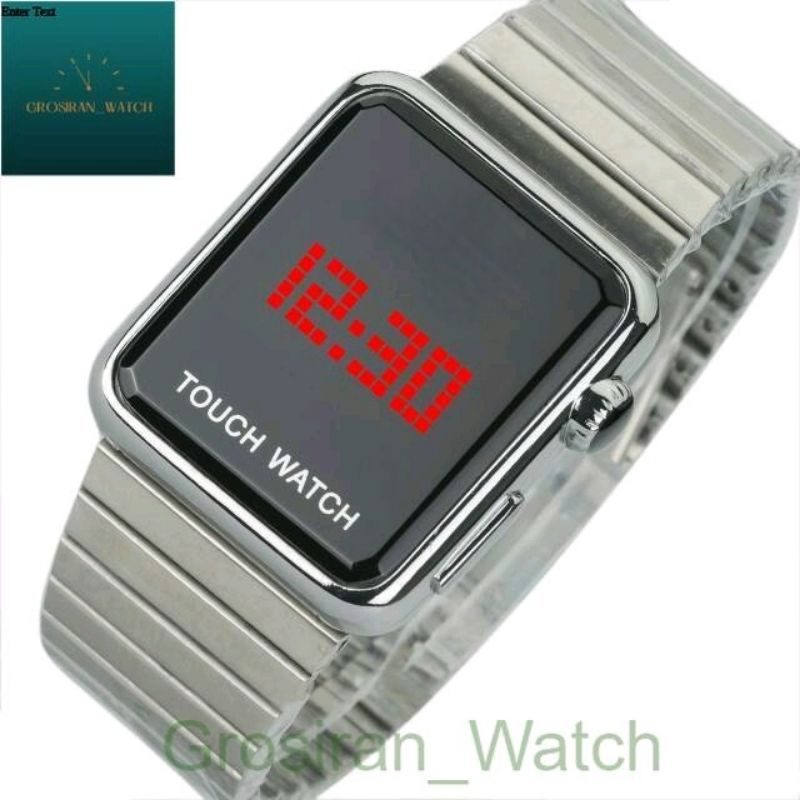 Jam Tangan Unisex Touch Screen Digital Rantai [G_W]