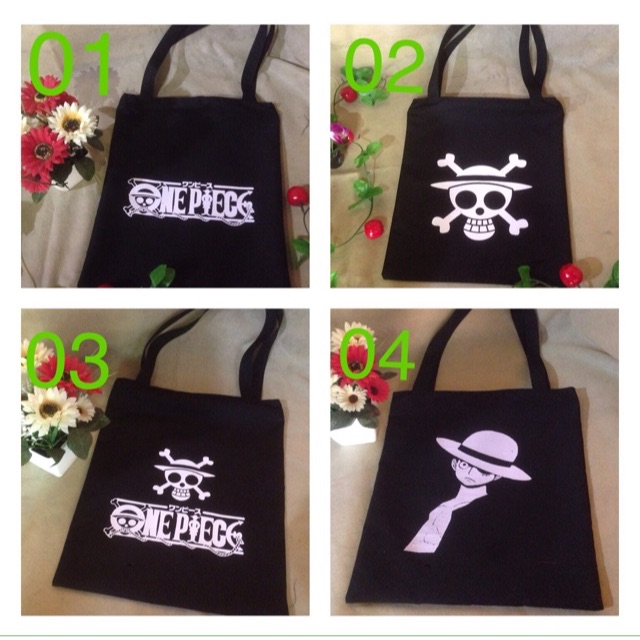 ToteBag One Piece / tas one piece / tas cowok /tas serut one piece