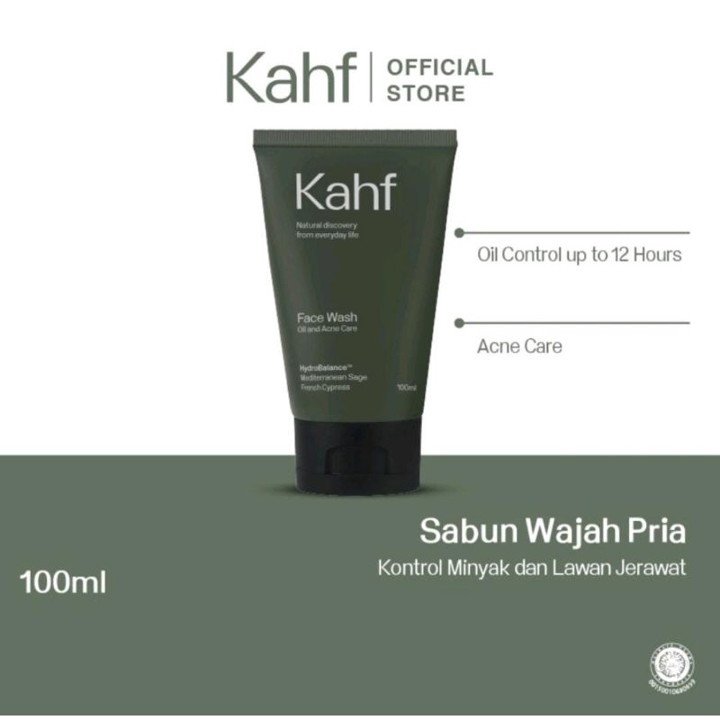 Kahf Oil and Acne Care Face Wash