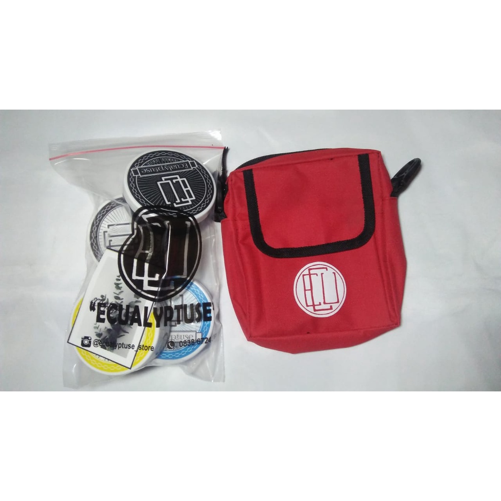 Ecualyptuse Barber Pomade with minyak kemiri