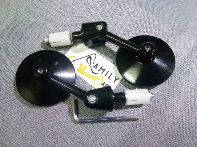 Spion Jalu Stang Lipat Bar End Kaca Cembung Motor Vespa Nmax Aerox Xmax Vario Mio Beat Pcx ScoopyDLL