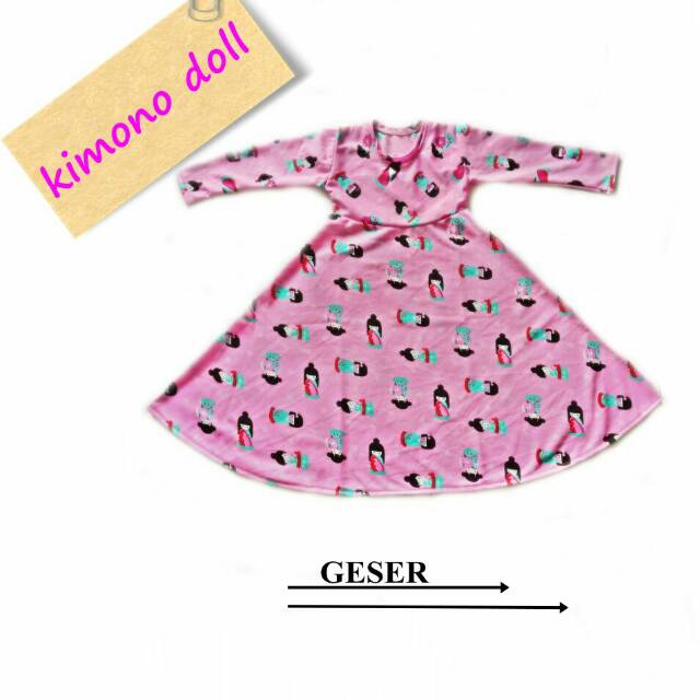 Gamis anak murah 35000