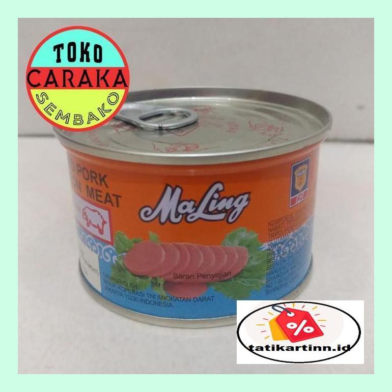 

T4Tksot Ma Ling Daging Ham Babi Kaleng Kecil Tts - Maling Pork 170G Sotytat