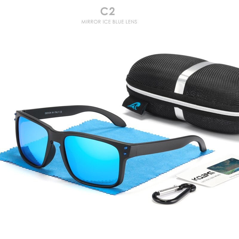 KADEAM UV400 Polarized Sunglasses KACAMATA LARI - BLUE