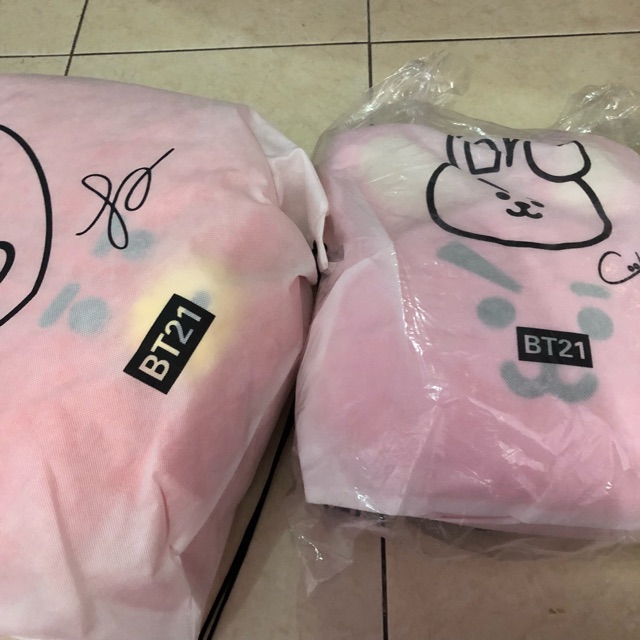 Official BT21 cushion tata chimmy cooky