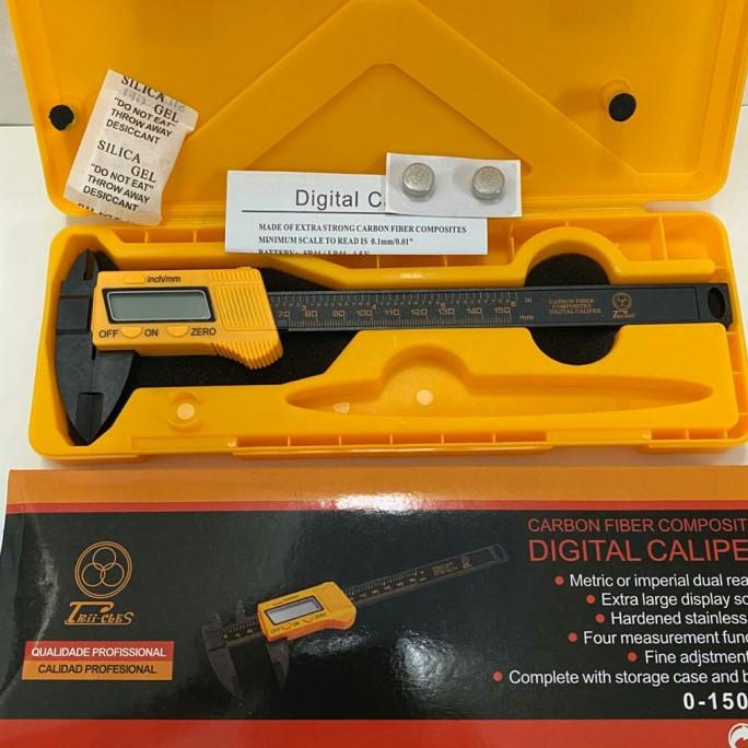 jangka sorong digital / digital caliper/sigmat digital 6" Tricle brand