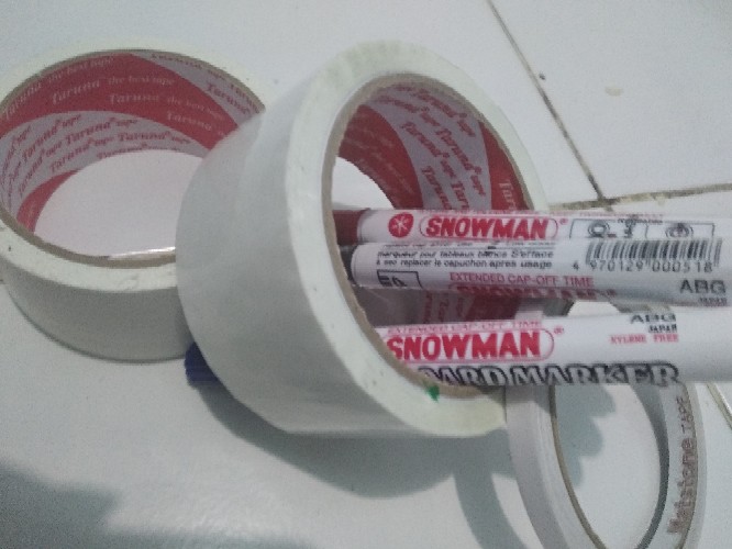 Lakban Warna 48mm X 50 Meter Opp Block Warna 2 Inch X 50 Meter