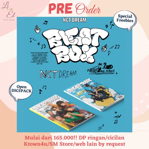 [PO] NCT DREAM - The 2nd Album Repackage [Beatbox] Ktown4u/SM Store smstore/Aladin Photobook & Digip