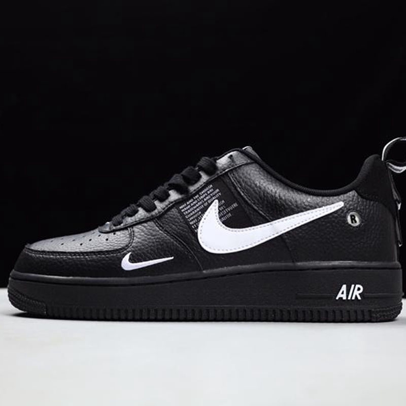 nike air force 1 mid 07 lv8 white black