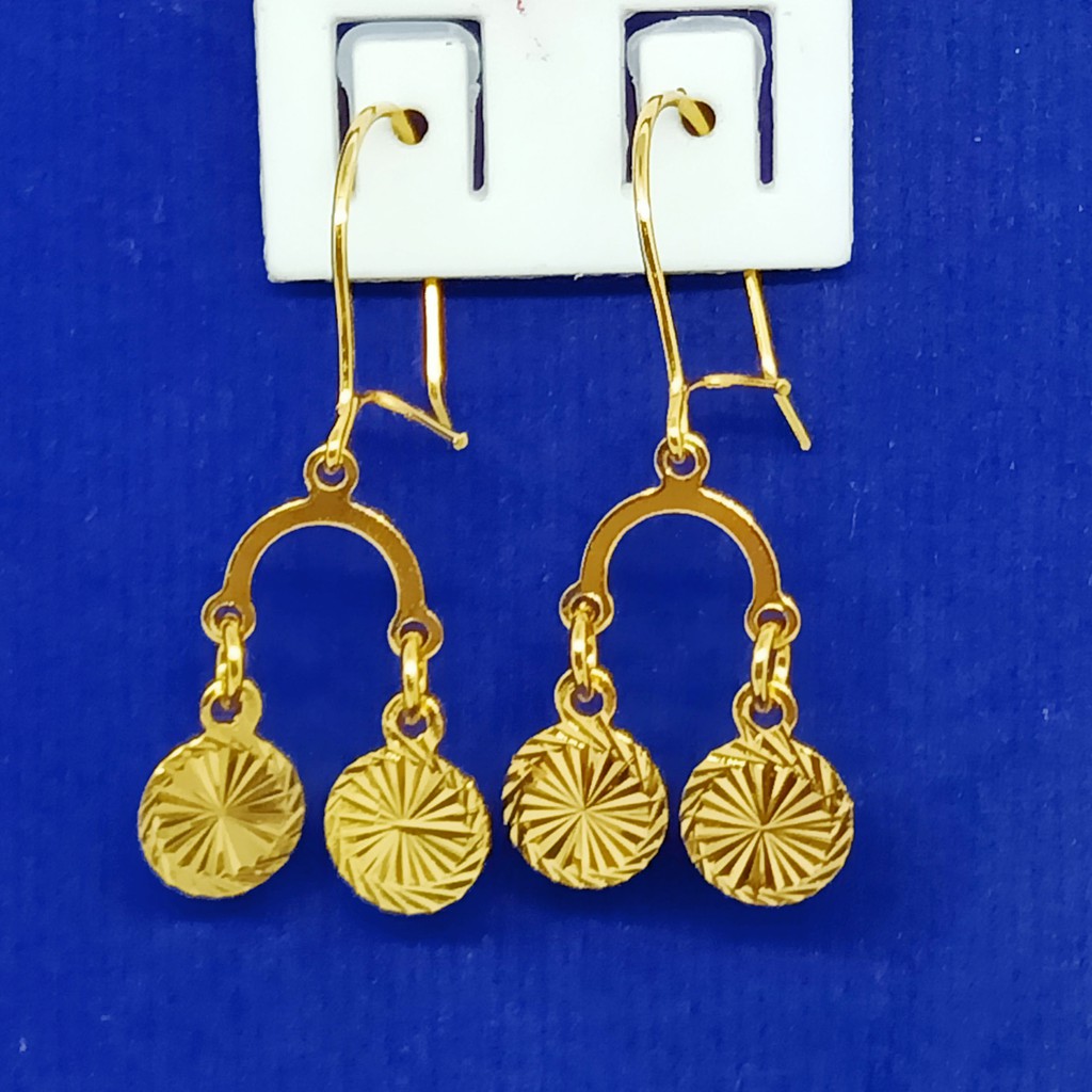 ANTING LAPIS EMAS 24k /Perhiasan Xuping