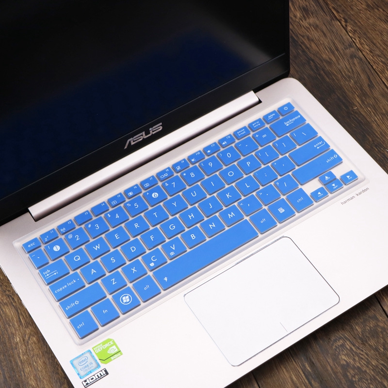 Cover Pelindung Keyboard Bahan Silikon Ultra Tipis Lembut Untuk Asus Vivobook Tp301Ua 14 Inch