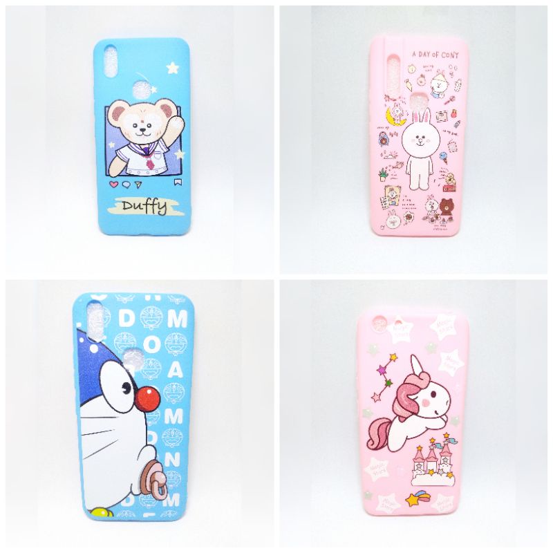 Case Karakter Vivo Y53 Y55 Y71 Y81 Y83 V9 V15 Softcase Karakter Gambar Kartun Lucu Vivo