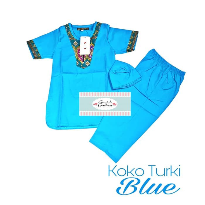 Jw Kids Baju  Anak  Laki Laki Kokoh KM180 Setelan Koko 