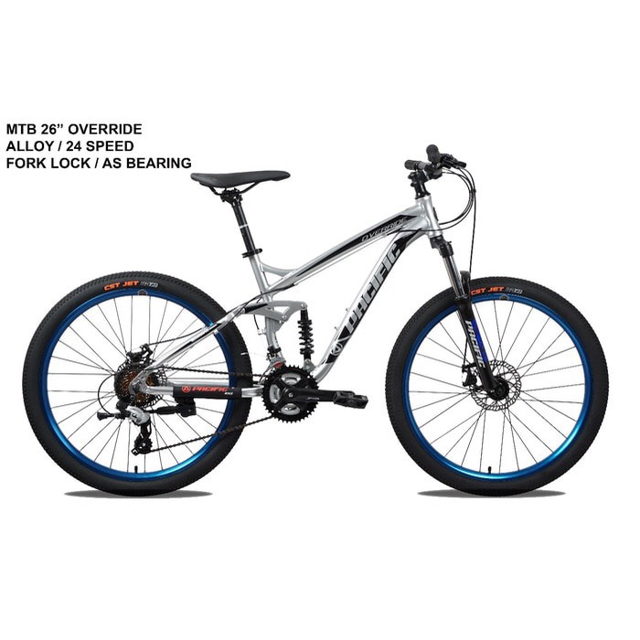 mtb pacific full suspension
